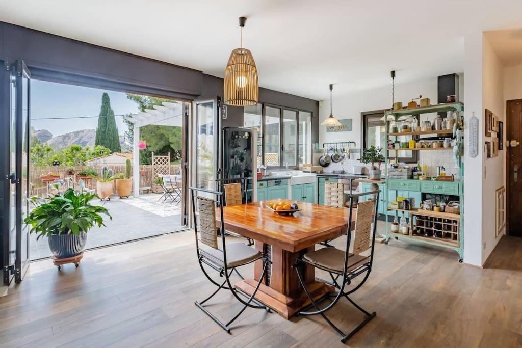 Villa Magali Grande Terrasse Vue Mer, Jardin, Proche Port La Ciotat Bagian luar foto